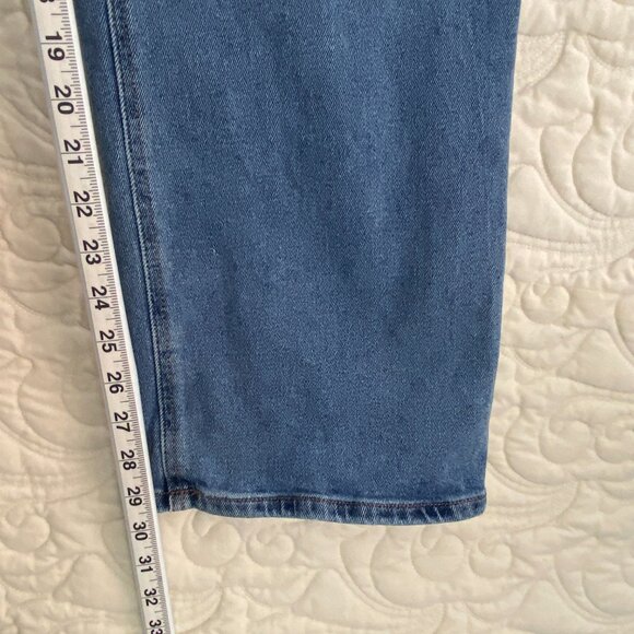 R Jeans Wide Leg Blue Jeans Size 29 Tall High Rise - Picture 9 of 10